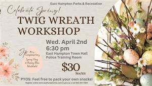 Twig Wreath Workshop